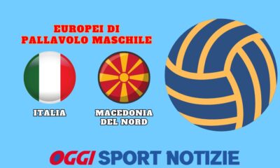 Europei volley Italia Macedonia