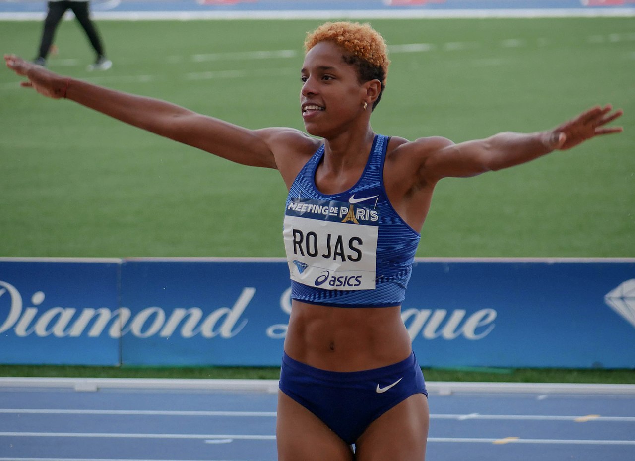 Yulimar Rojas - Meeting de Paris 2019 - Compétition d'athlétisme au stade Charlety - 24 août 2019 (by Yann Caradec from Paris, France, CC BY-SA 2.0 , via Wikimedia Commons)