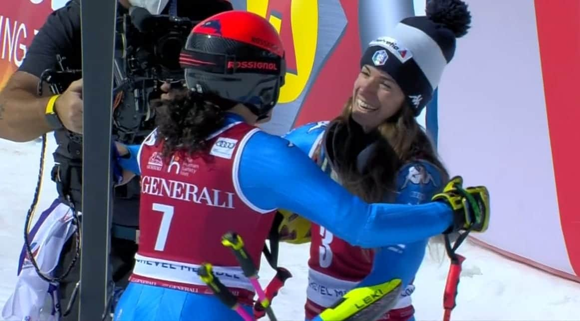 Federica Brignone e Marta Bassino, Courchevel Meribel, Slalom Gigante 20/03/2022