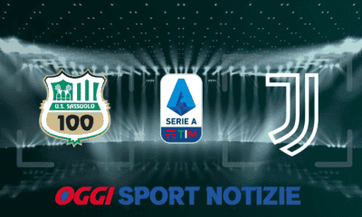 Sassuolo-Juventus: le formazioni ufficiali