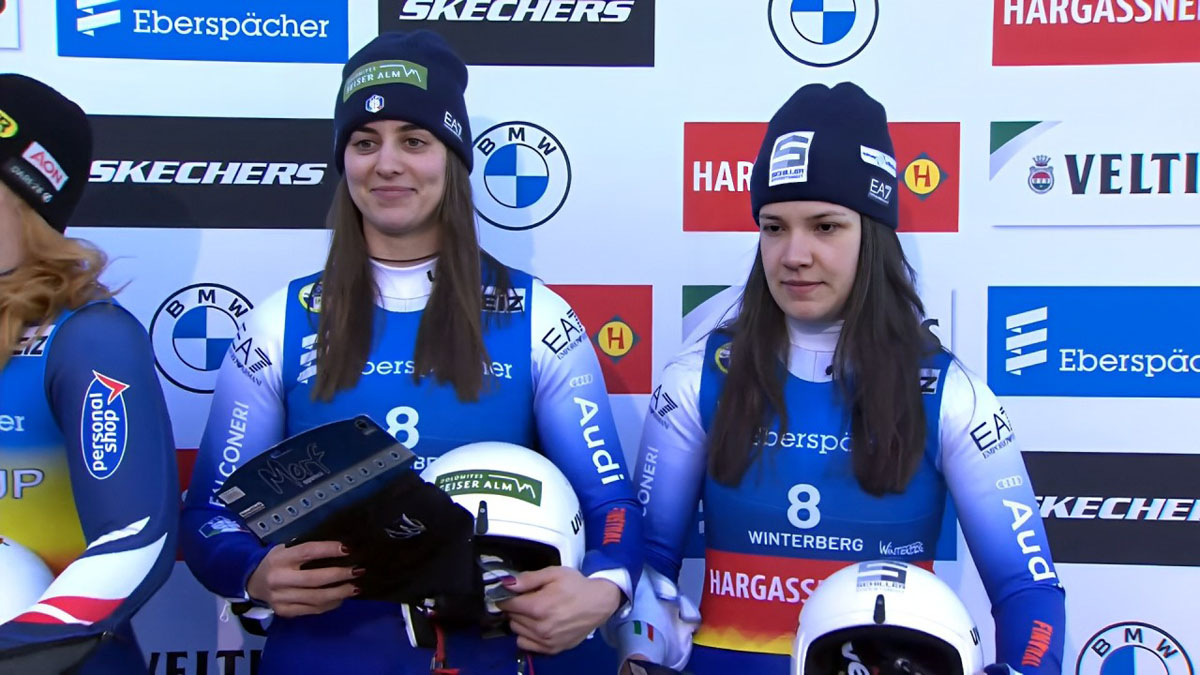 Andrea Voetter | Marion Oberhofer, Campionati Europei, Winterberg 18/01/2025