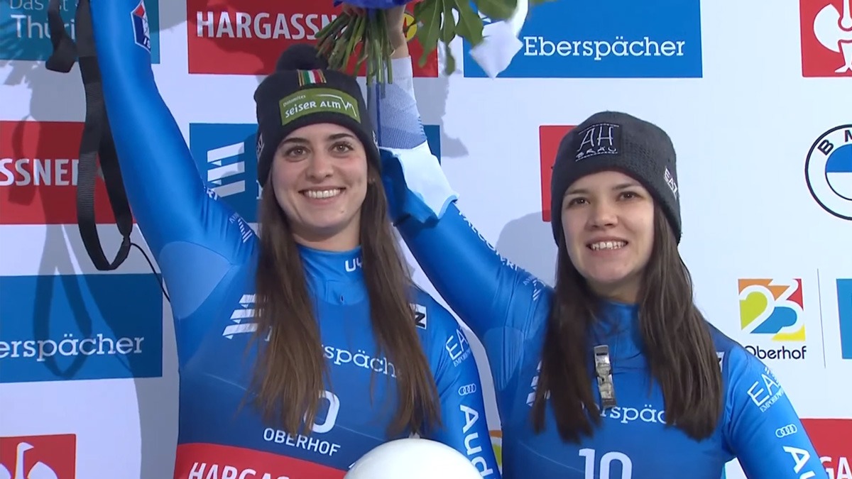 Andrea Voetter e Marion Oberhofer, Slittino Doppio (Mondiali Oberhof-Ger, 28/01/2023)