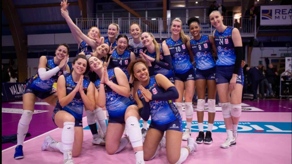 Volley femminile Serie A1 ventiquattresima giornata Chieri Firenze