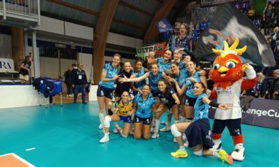 Chieri squadra di volley con la maglia europea