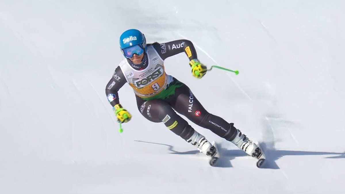 Elena Curtoni, discesa libera (Cortina d'Ampezzo, 21/01/2023)