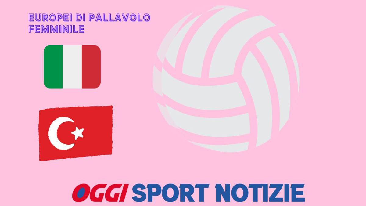 Europei volley italia turchia