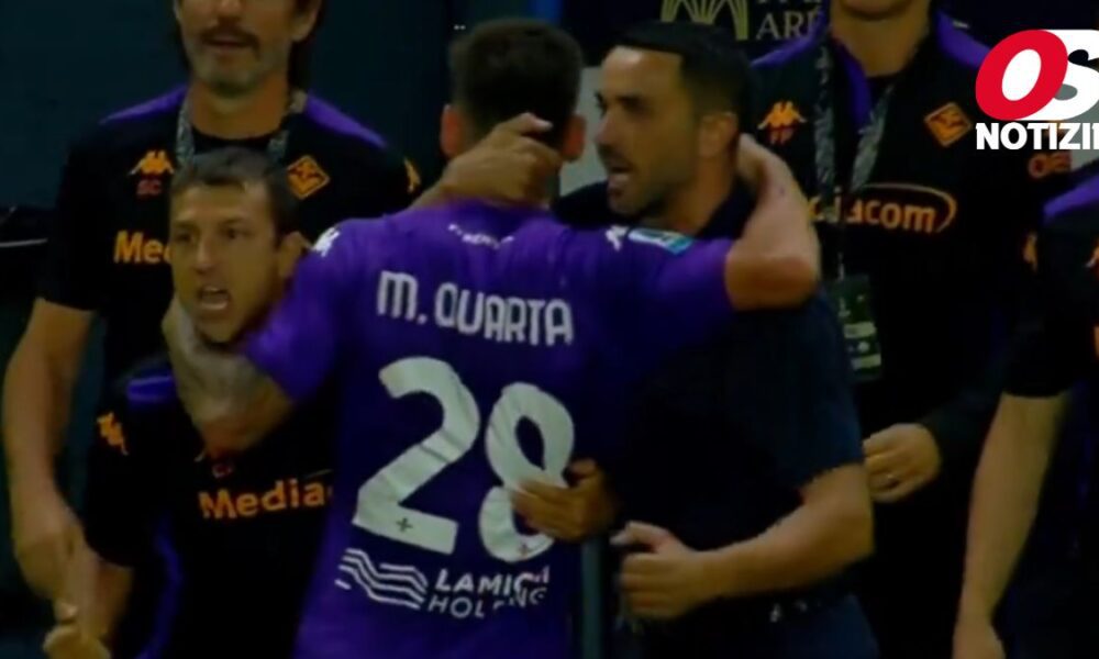 Fiorentina esultanza