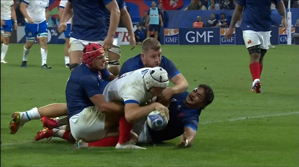 Manuel Zuliani. (Mondiali Rugby 2023. Francia - Italia, 06/10/2023)