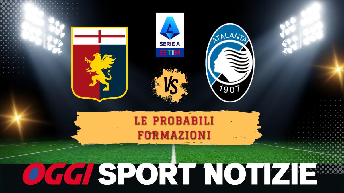 Genoa Atalanta probabili