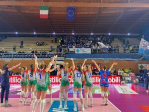 Bergamo Pinerolo ventiduesima giornata Serie A1