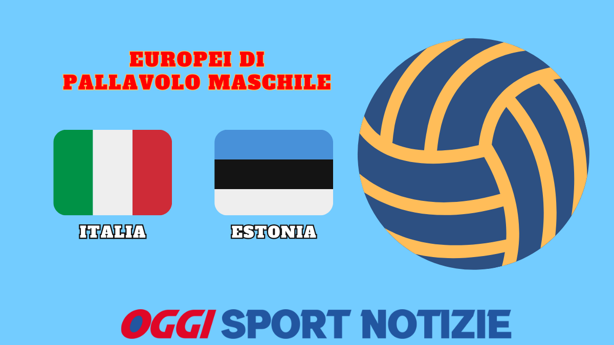 Pallavolo maschile: Italia-Estonia