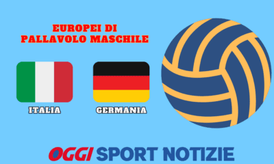 Pallavolo maschile: Italia-Germania