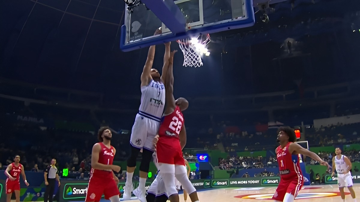 Stefano Tonut. Italia - Porto Rico (Mondiali Basket, 03/09/2023)