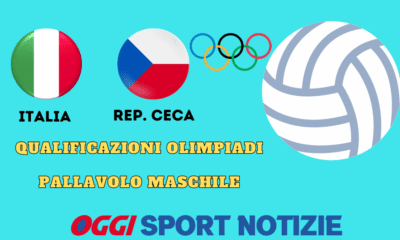 Italia-Rep.Ceca Qualificazioni Olimpiadi