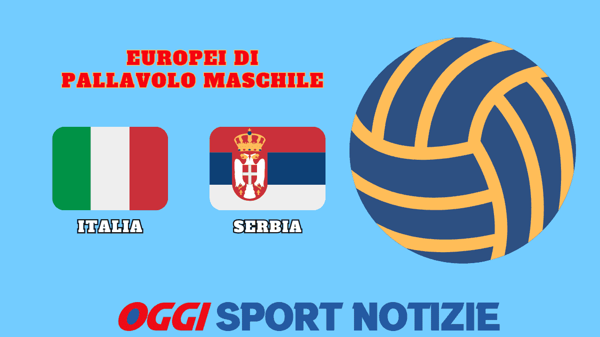 Pallavolo maschile: Italia-Serbia