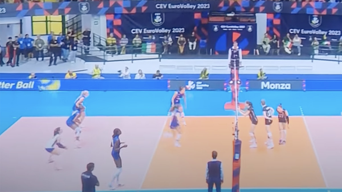 Italia Svizzera Europei volley