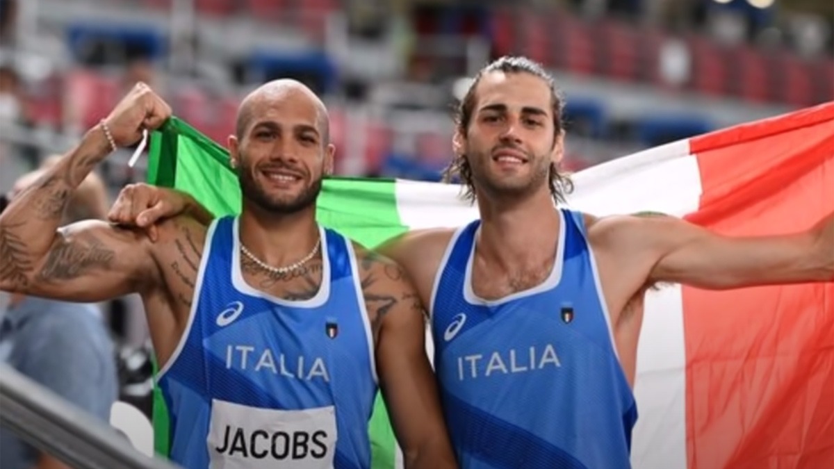 Marcell Jacobs e Gianmarco Tamberi (Tokyo 2020)