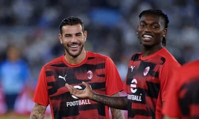 Leao e Theo Milan