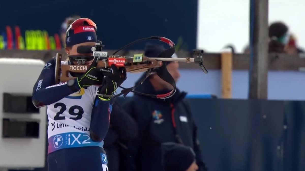 Lisa Vittozzi, Sprint Femminile (Lenzerheide, 14/12/2023)