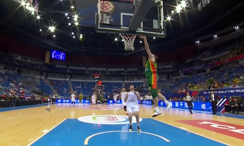 Basket, Torneo Preolimpico. Lithuania vs Italia (88-64)