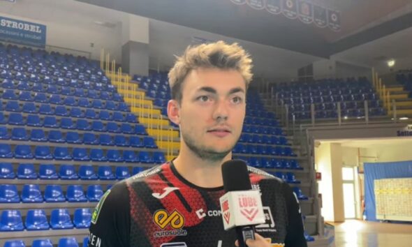 Loeppky giocatore della Lube squadra della Superlega di volley maschile