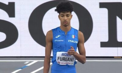 Mattia Furlani, salto in lungo (Mondiali di Atletica Leggera Indoor Glasgow 2024, 01/03/2024)