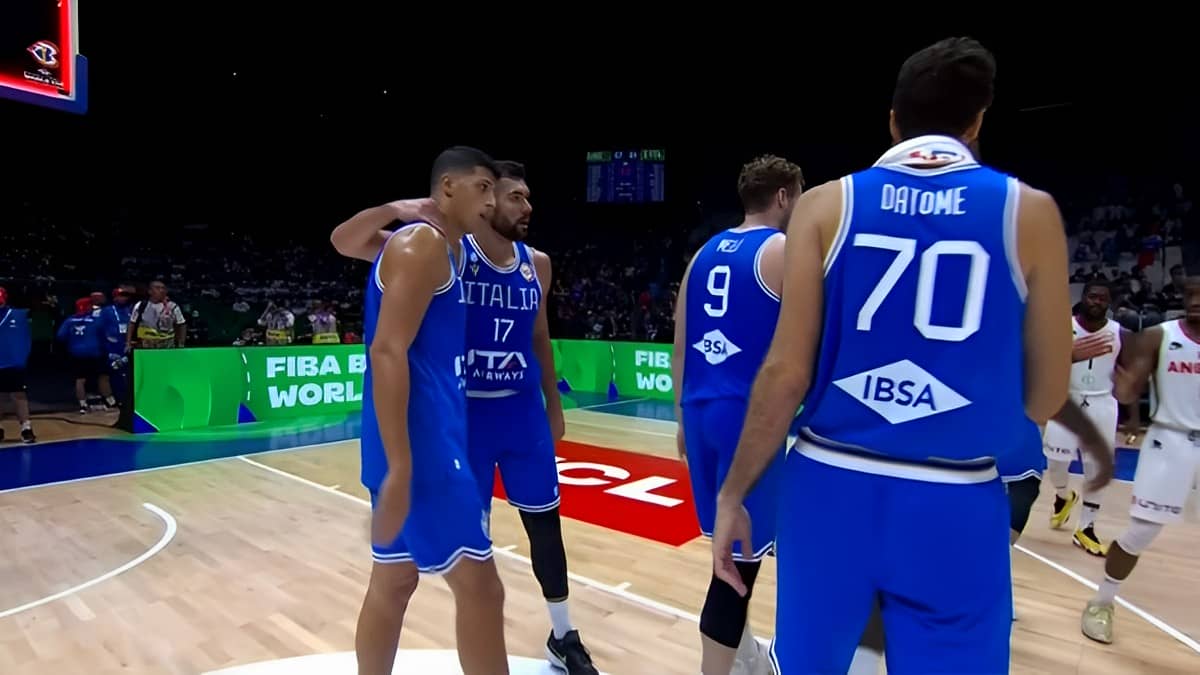 Italia - Angola (Mondiali Basket, 25/08/2023)