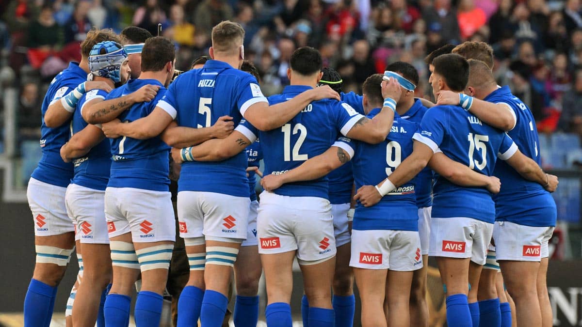 Nazionale italiana di Rugby ( foto KEYPRESS )