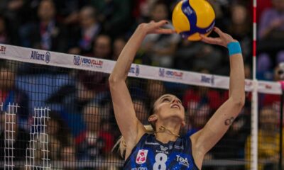 Orro capitana della squadra di Serie A1 Vero Volley Milano