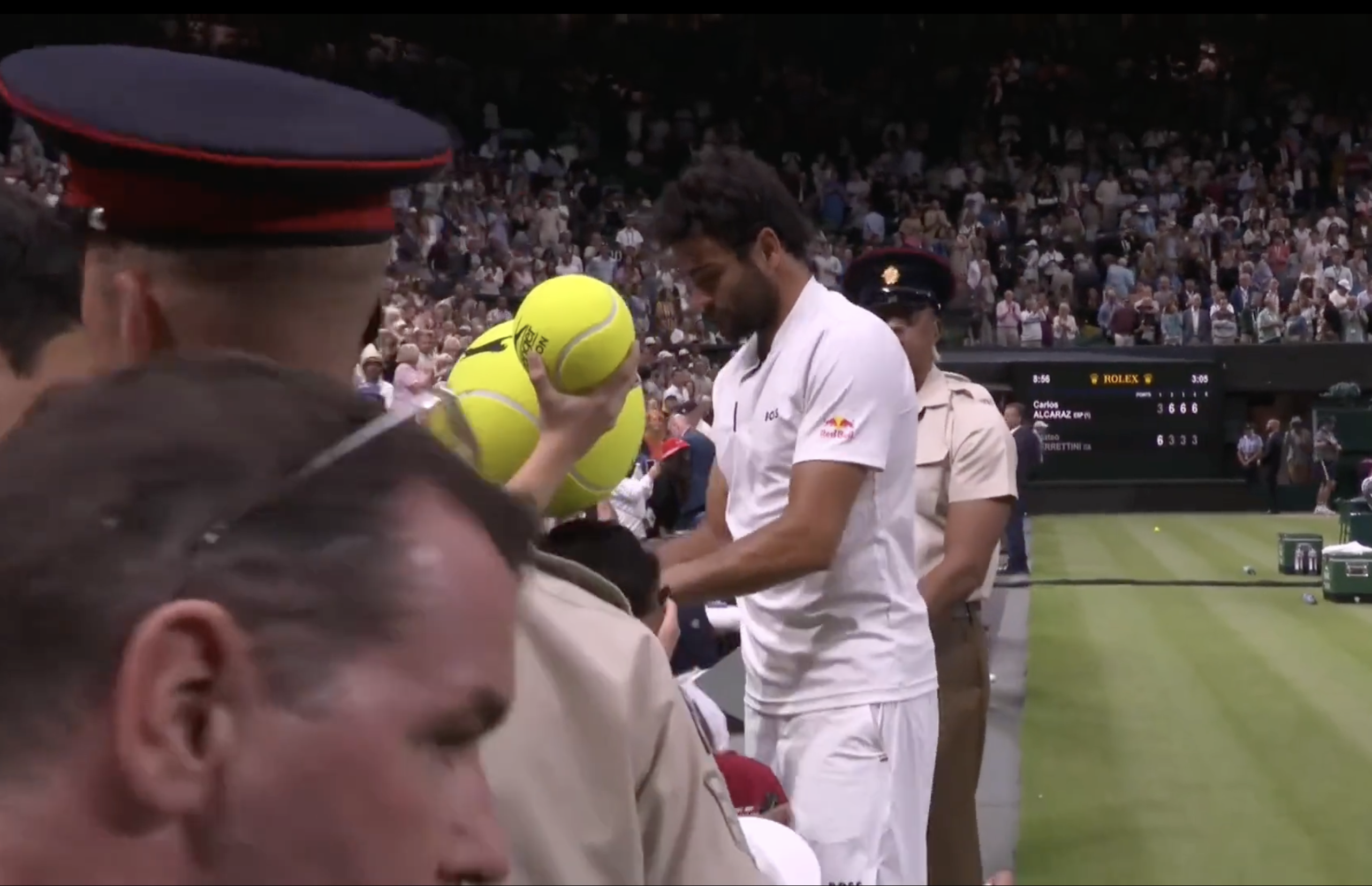 Berrettini-Alcaraz Wimbledon