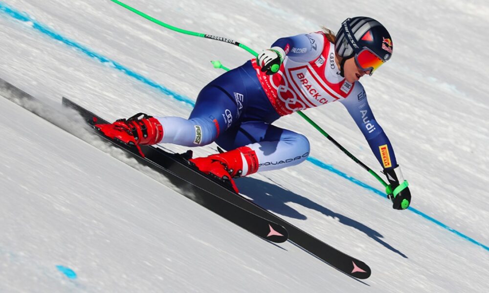 Sofia Goggia, Supergigante St. Moritz 21/12/2024 (credits @archivio FISI)