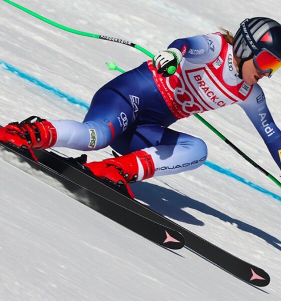 Sofia Goggia, Supergigante St. Moritz 21/12/2024 (credits @archivio FISI)