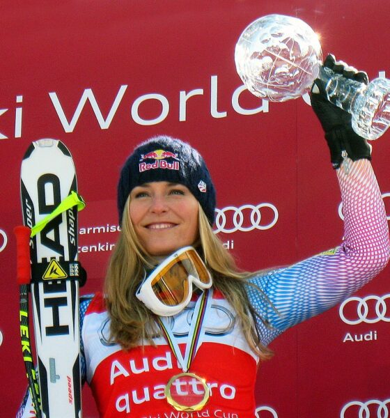 Lindsey Vonn (Licence: U.S. Ski Team, CC BY 2.0 , via Wikimedia Commons)