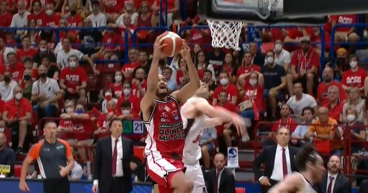 Shavon Shields. AX Milano vs Virtus Bologna (G4, 14/06/2022)