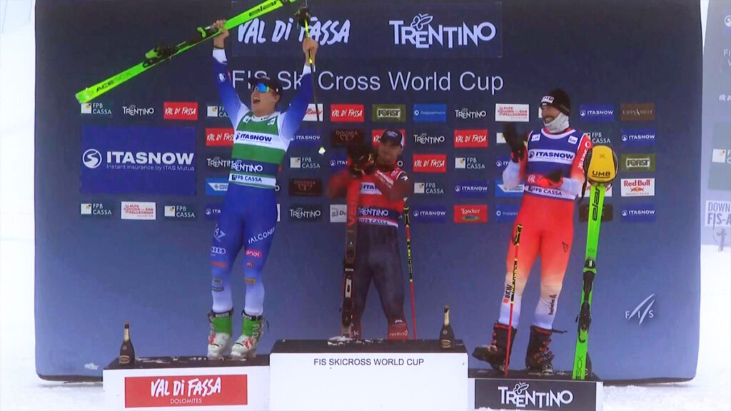 Skicross, Simone Deromedis (Val di Fassa 09/02/2025)