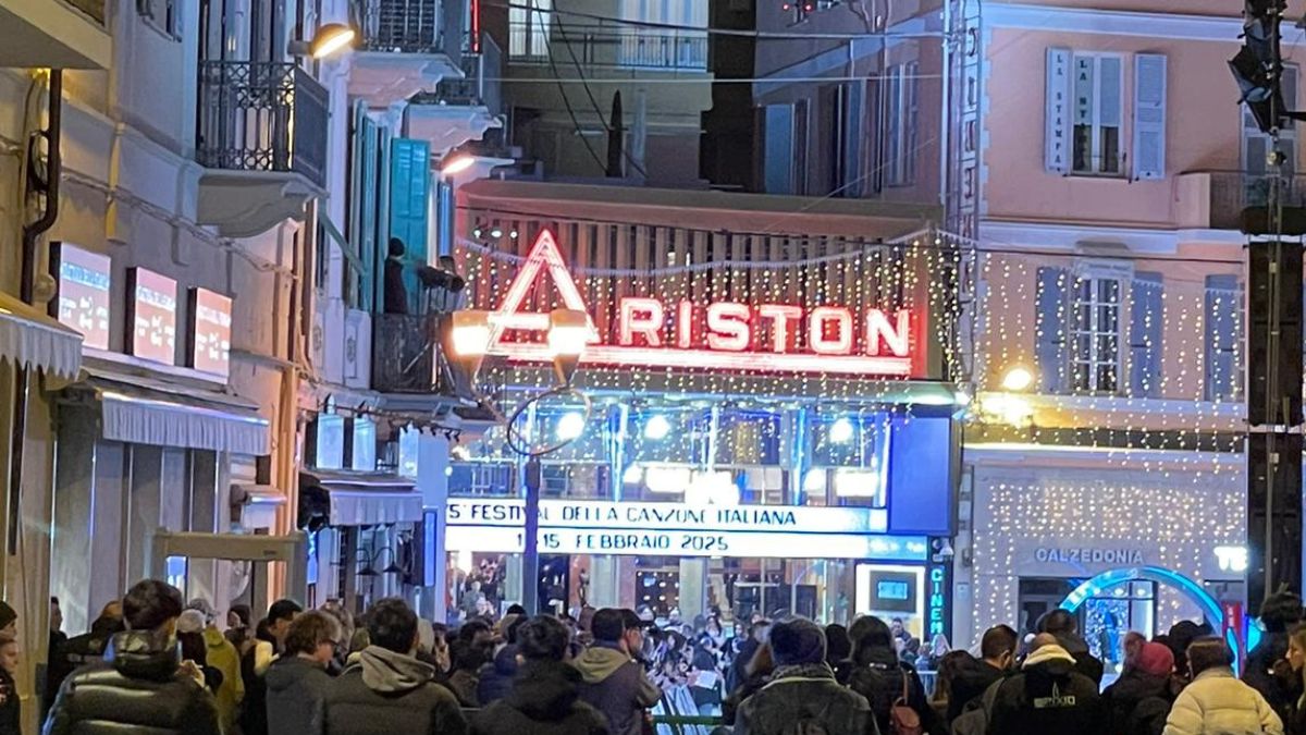 Sanremo 2025: teatro Ariston