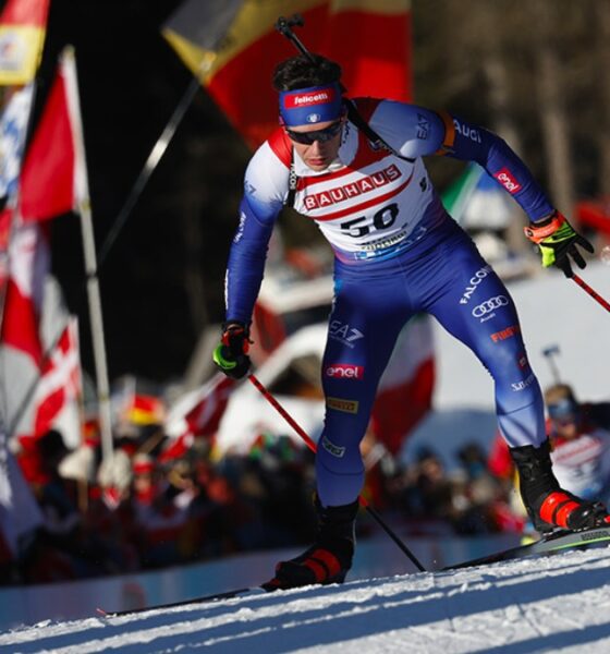 Tommaso Giacomel, Sprint Anterselva (ITA), 24/01/2025 (credits @Archivio FISI)