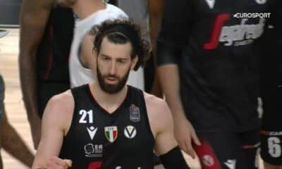 Tornike Shengelia (Virtus Bologna vs AX Milano, 16/06/2022. Gara 6)