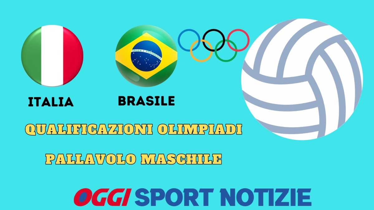 volley maschile Italia Brasile