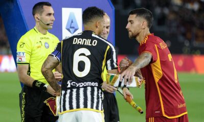 Pellegrini e Danilo in Roma Juventus