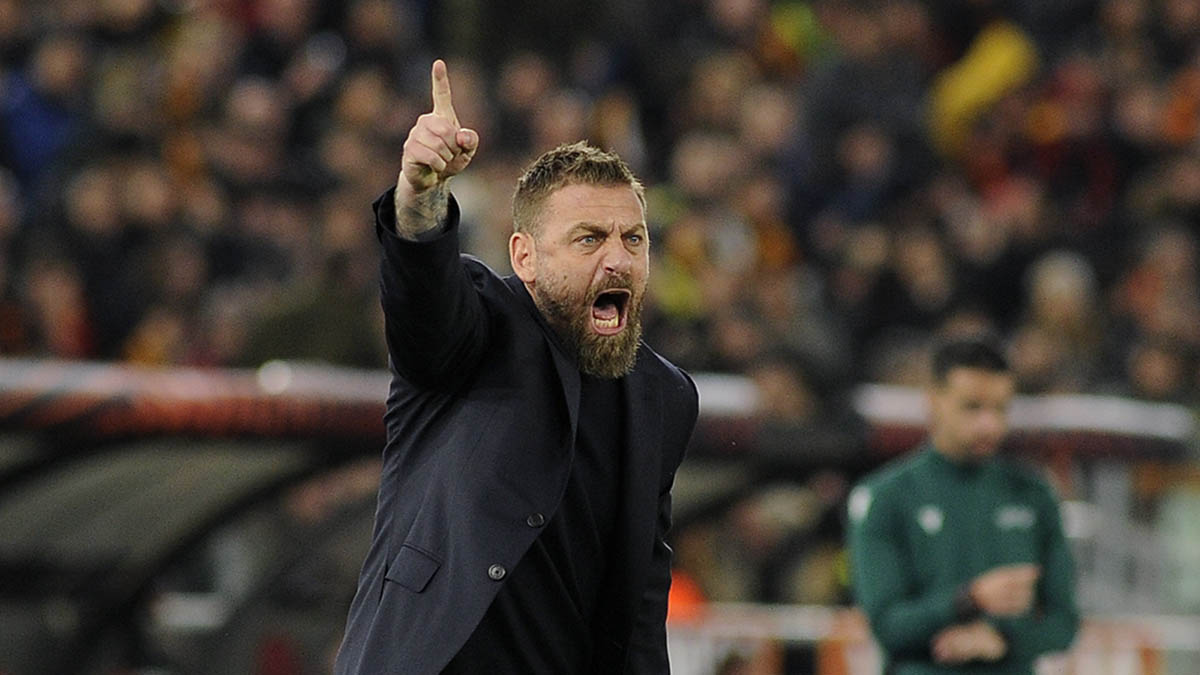 Daniele De Rossi allenatore Roma - foto Fornelli