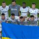 Squadra della Dinamo kiev in posa