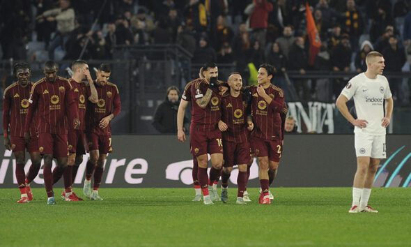 Roma Eintracht pagelle