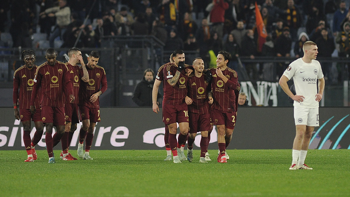 Roma Eintracht pagelle