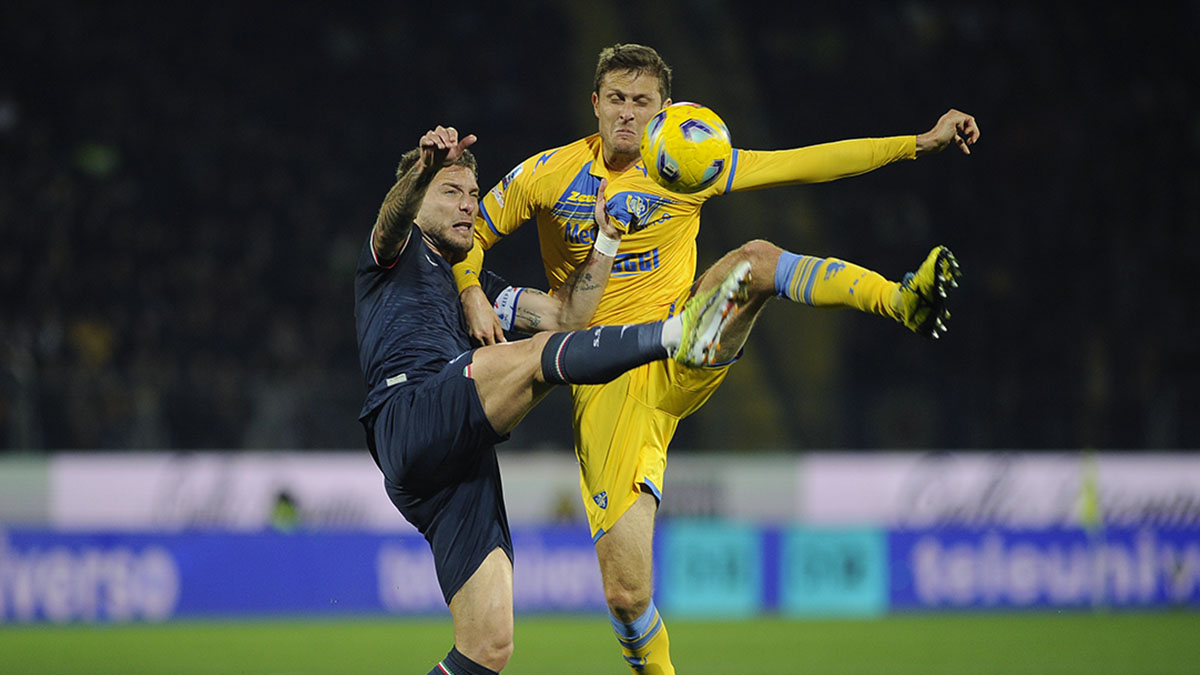 Frosinone Lazio, duello Ciro Immobile vs Simone Romagnoli