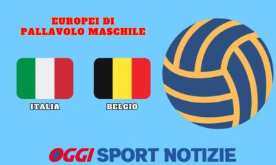 L'Italia batte il Belgio agli Europei di Pallavolo