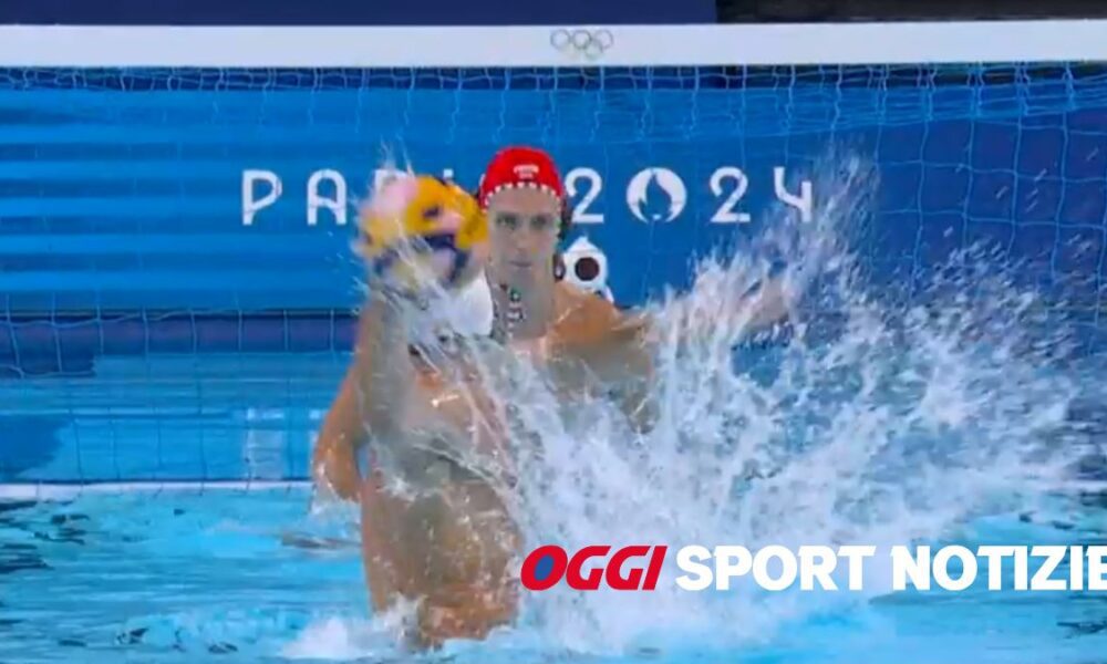 pallanuoto maschile italia olimpiadi