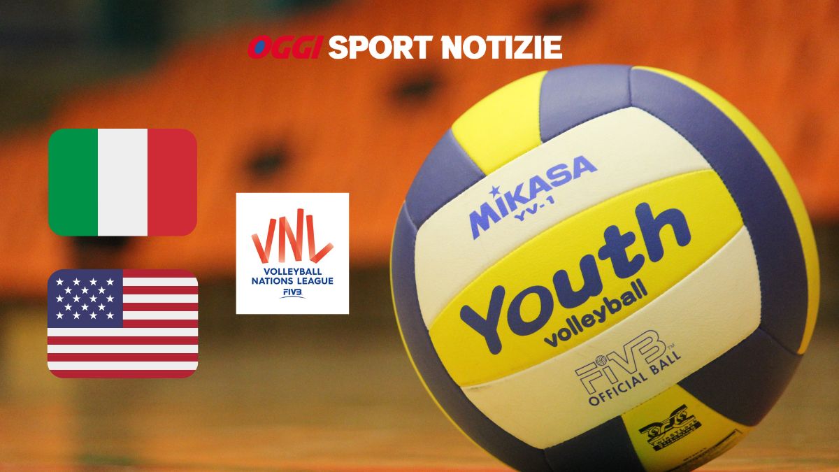 Volleyball Nations League: Italvolley sconfitta dagli USA
