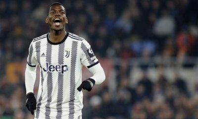 Pogba con la maglia della Juventus