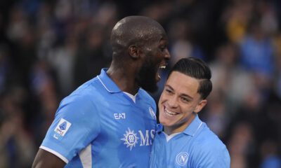 Lukaku e Raspadori (giocatori del Napoli)